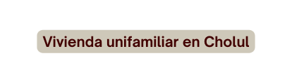 Vivienda unifamiliar en Cholul